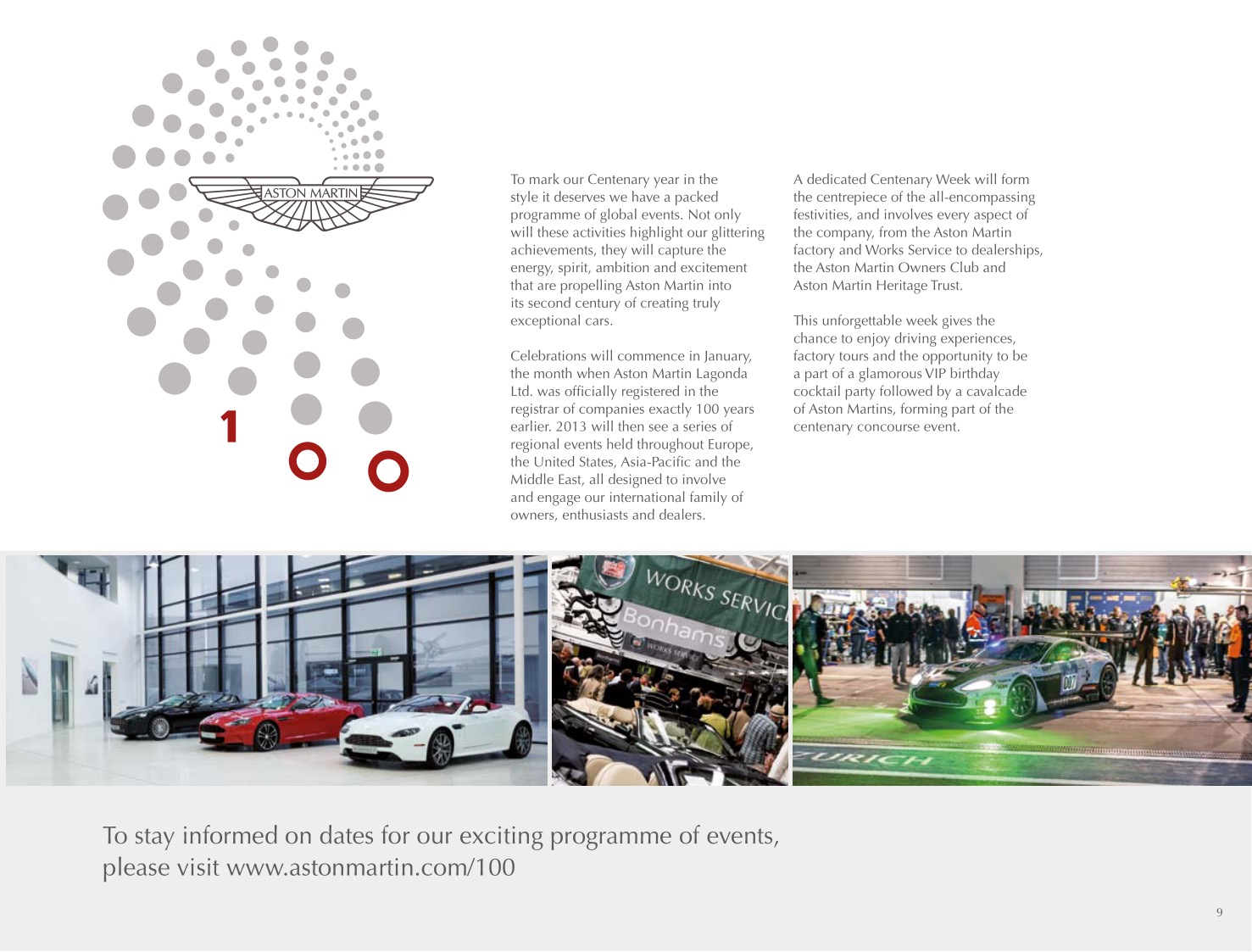 2012 Aston Martin Model Range Brochure Page 7